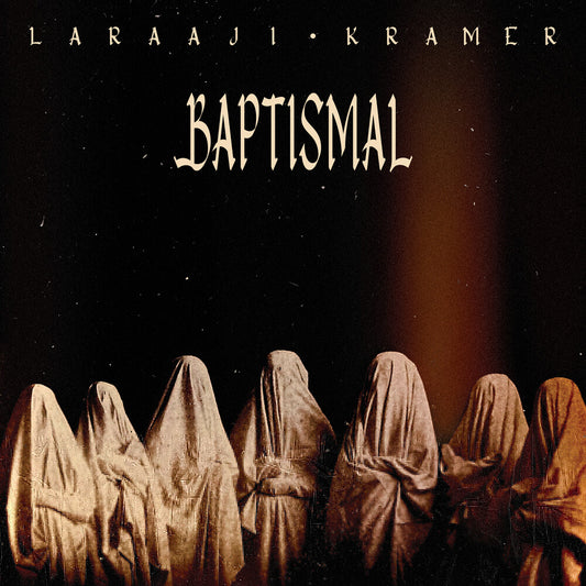 the album cover for Laraaji & Kramer - Baptismal [Crystal Clear LP]