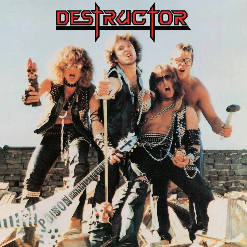 the album cover for Destructor - Maximum Destruction - Red [Colored Vinyl] (Red)