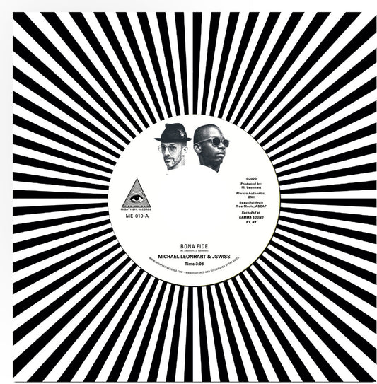 the album cover for Michael Leonhart  / J-Swiss - Bona Fide