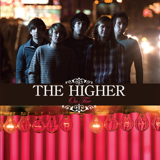 the album cover for Higher - On Fire
