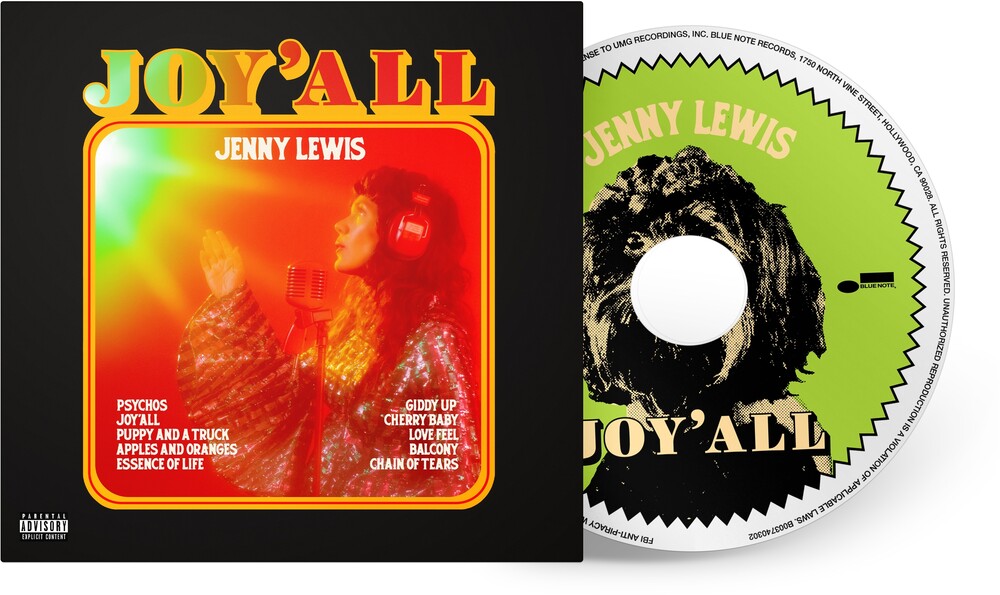 the album cover for Jenny Lewis - Joy'All