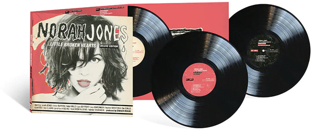 the album cover for Norah Jones - Little Broken Hearts: Reissue [Deluxe 3LP]