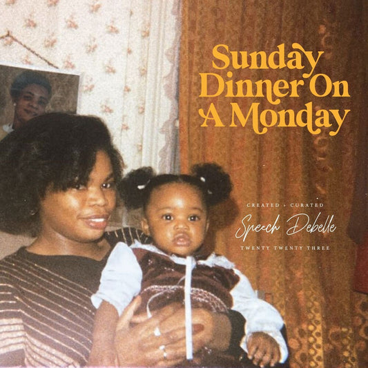 the album cover for Speech Debelle - Sunday Dinner On A Monday (Gate)