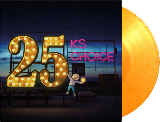 the album cover for K's Choice - 25 [Colored Vinyl] [180 Gram] (Org) (Ylw)