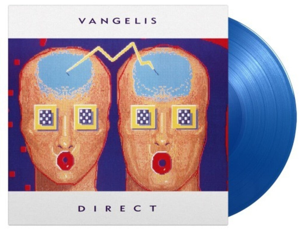 the album cover for Vangelis - Direct (Blue) [Colored Vinyl] [Limited Edition] [180 Gram] (Hol)