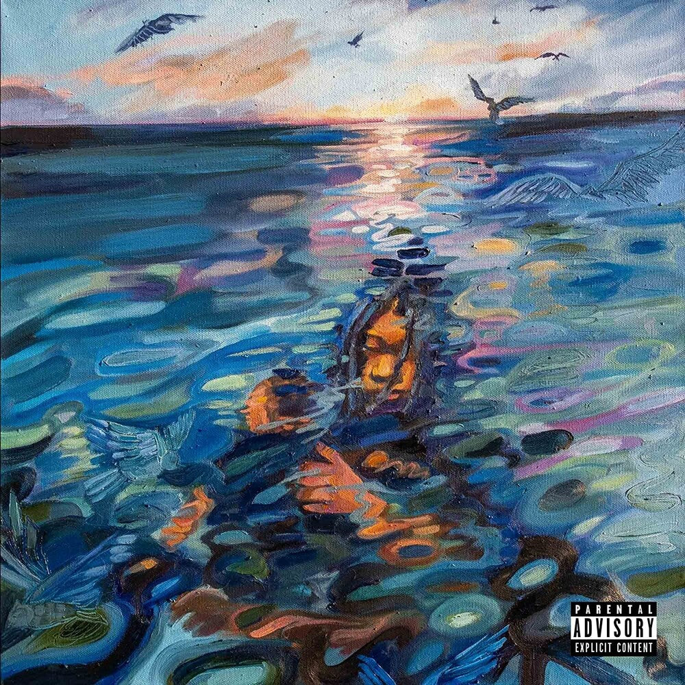 the album cover for Spencer Deem - Adultsw!M - Navy (Blue) [Colored Vinyl]