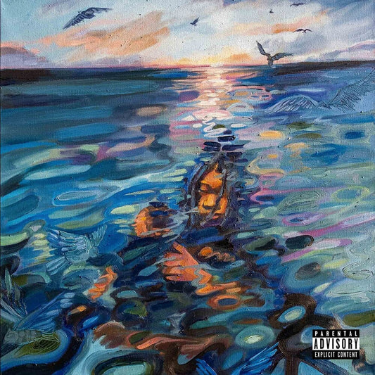 the album cover for Spencer Deem - Adultsw!M - Navy (Blue) [Colored Vinyl]