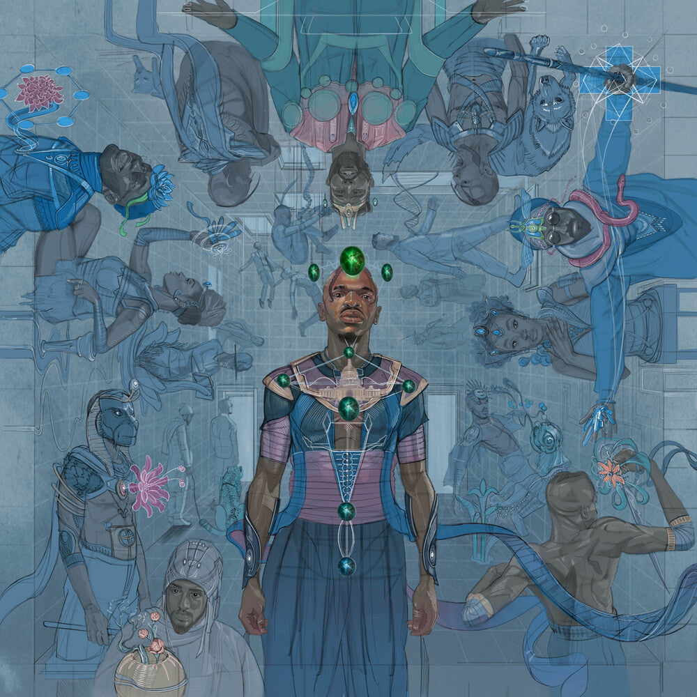 the album cover for KAMAUU - Lacuna & The House Of Mirrors (Mod)