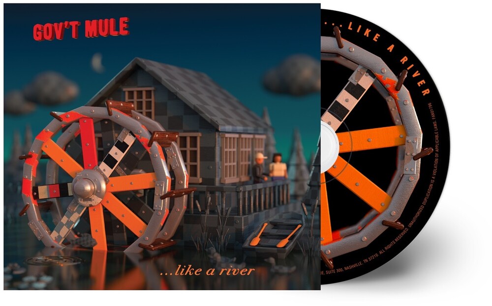 the album cover for Gov't Mule - Peace Like A River