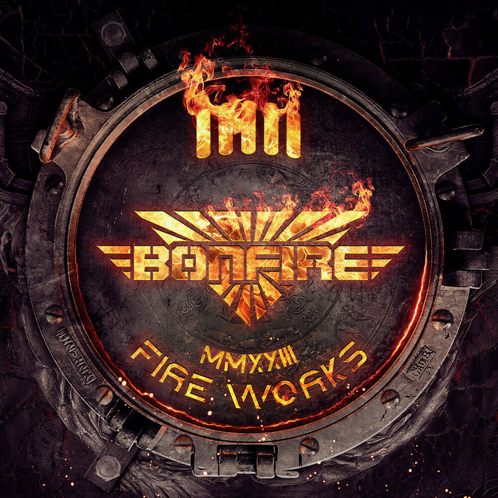 the album cover for Bonfire - Fireworks Mmxxiii [Digipak]
