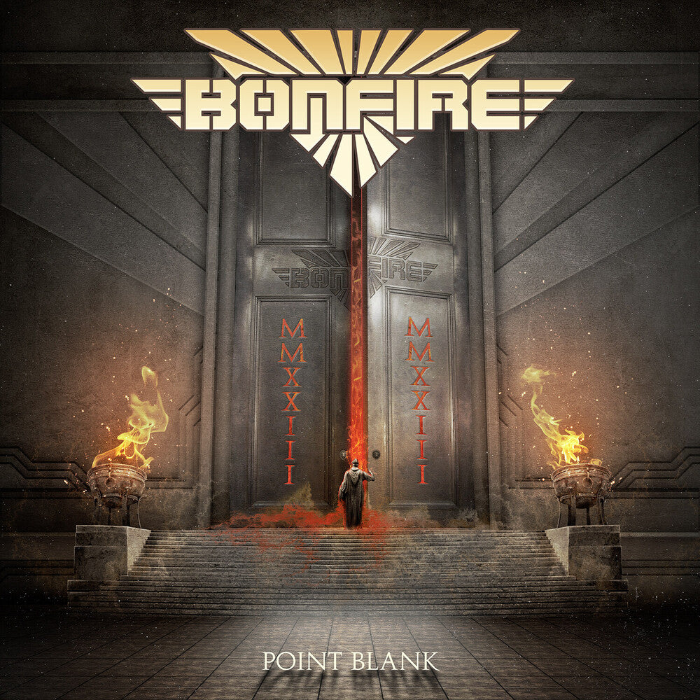 the album cover for Bonfire - Point Blank Mmxxiii [Digipak]