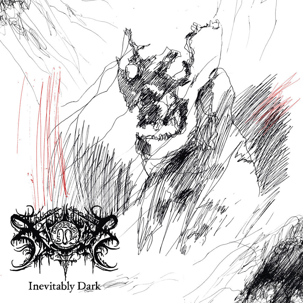 the album cover for Xasthur - Inevitably Dark (Gate)