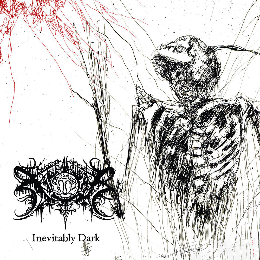 the album cover for Xasthur - Inevitably Dark [Digipak]