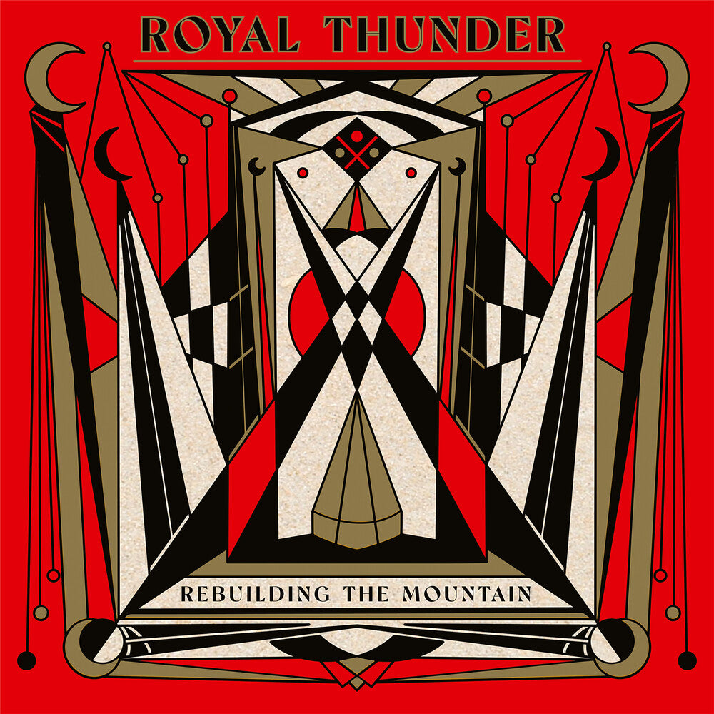the album cover for Royal Thunder - Rebuilding The Mountain - Gold [Colored Vinyl] (Gol)