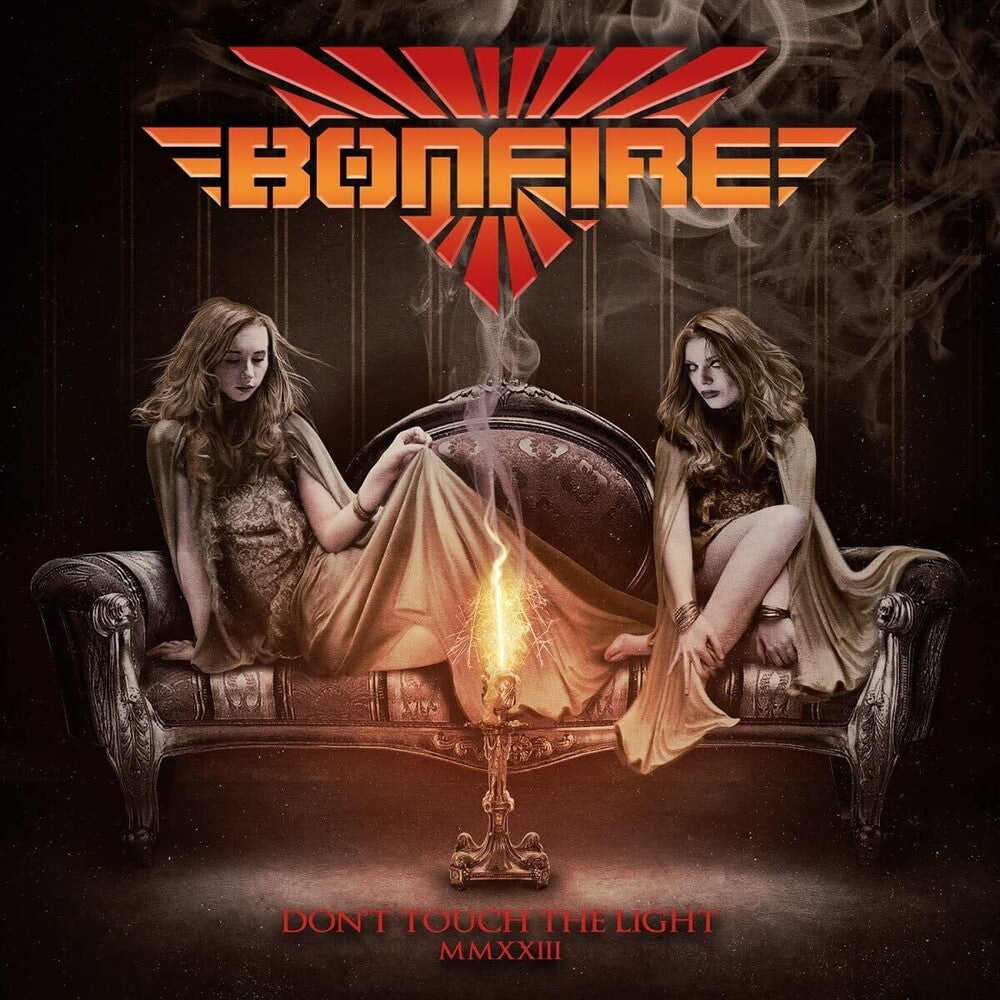 the album cover for Bonfire - Don't Touch The Light Mmxxiii - Clear Green [Clear Vinyl]