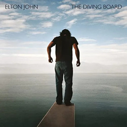 the album cover for Elton John - The Diving Board [Remastered 2LP]