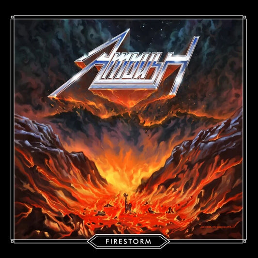 the album cover for Ambush - Firestorm [Colored Vinyl] (Spla)