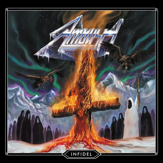 the album cover for Ambush - Infidel [Colored Vinyl] (Spla)