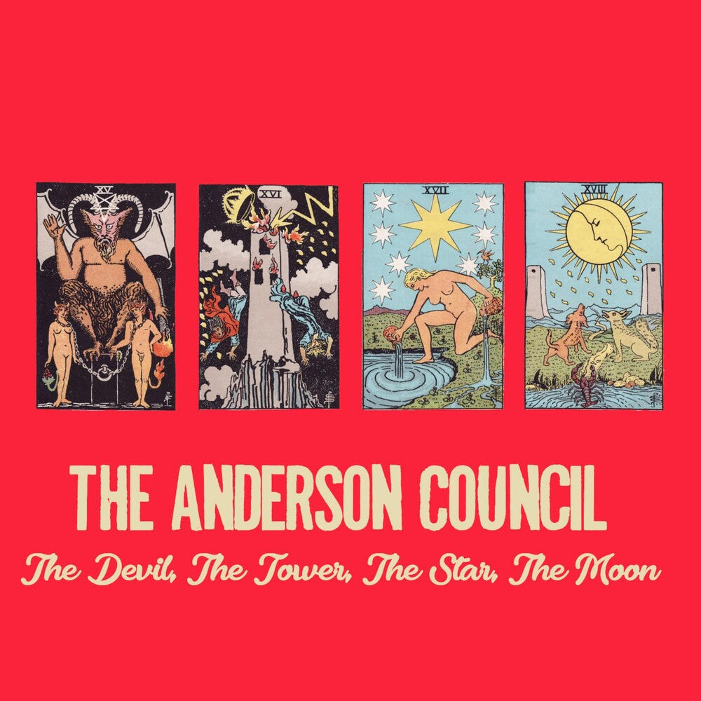 the album cover for Anderson Council - Devil The Tower The Star The Moon