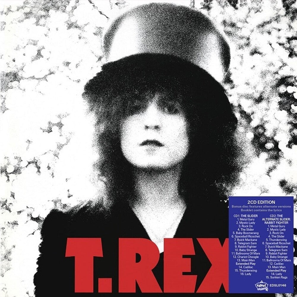 the album cover for T.Rex - Slider [Deluxe] (Gate) [Digipak] (Uk)