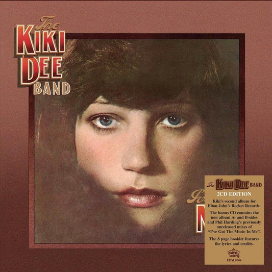 the album cover for Kiki Dee  Band - I've Got The Music In Me [Deluxe] (Gate) [Digipak] (Uk)