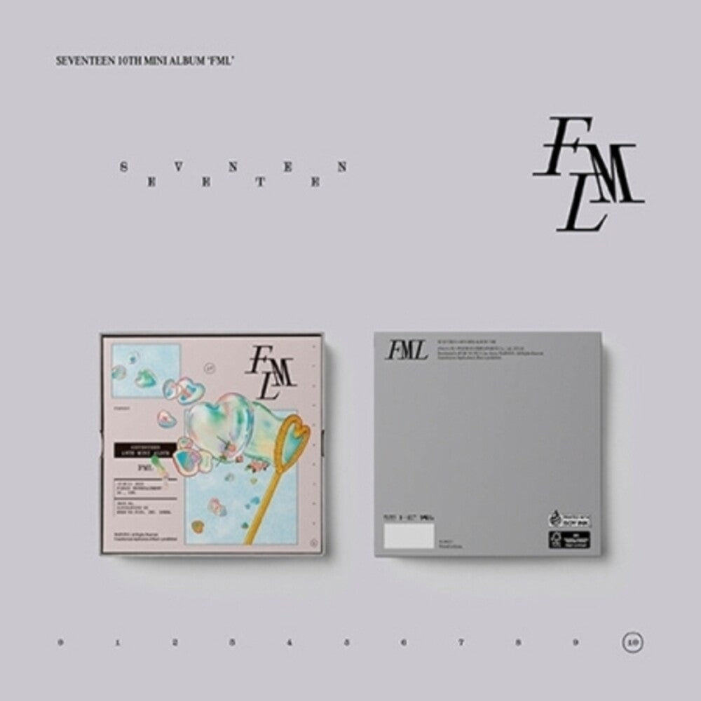 the album cover for SEVENTEEN - Fml - Carat Version (Asia)