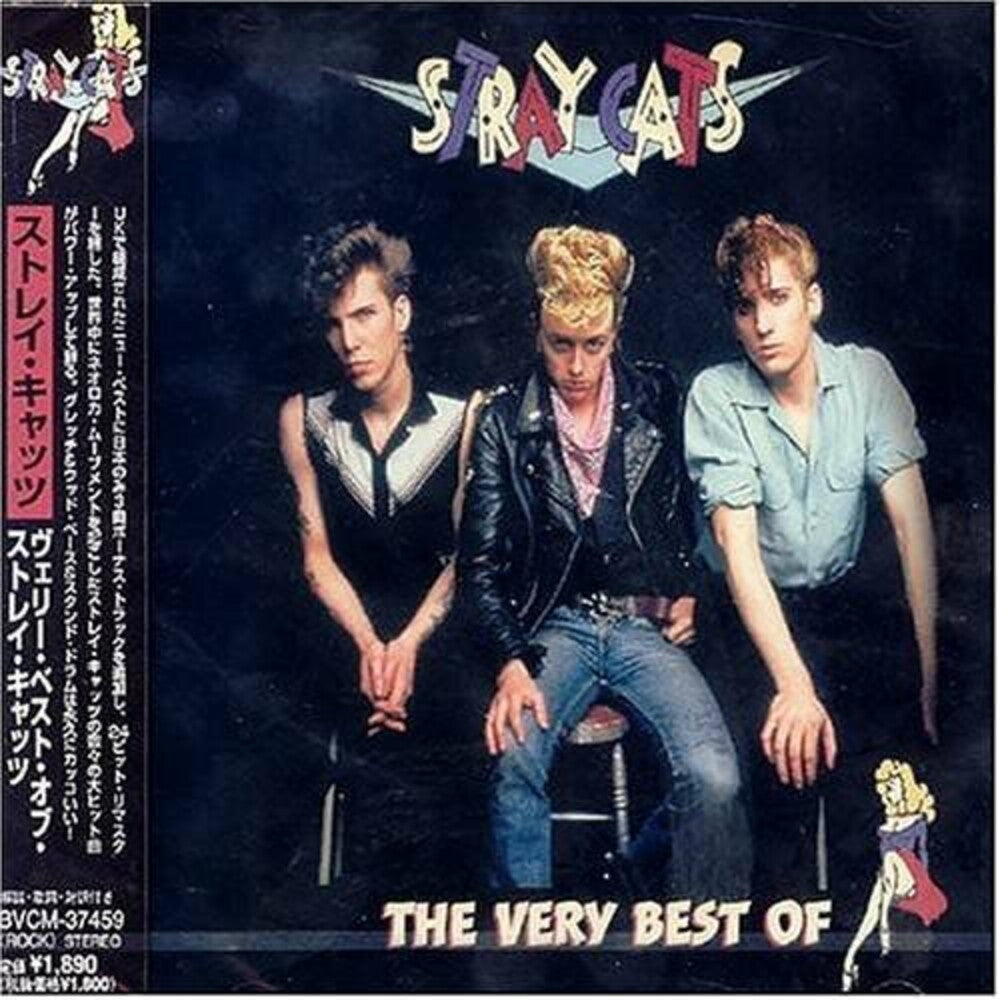 the album cover for Stray Cats - Very Best (Bonus Tracks) (Jpn) (24bt) [Remastered]