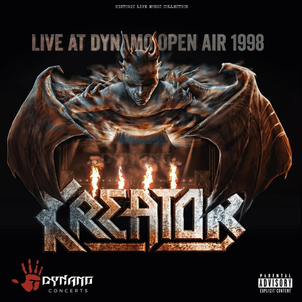 the album cover for Kreator - Live At Dynamo Open Air 1998
