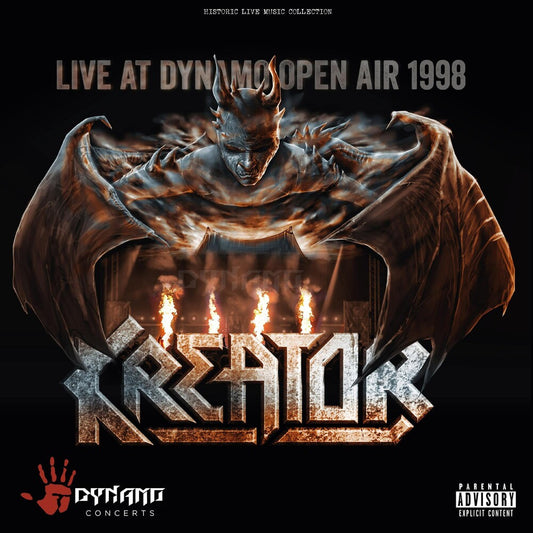 the album cover for Kreator - Live At Dynamo Open Air 1998