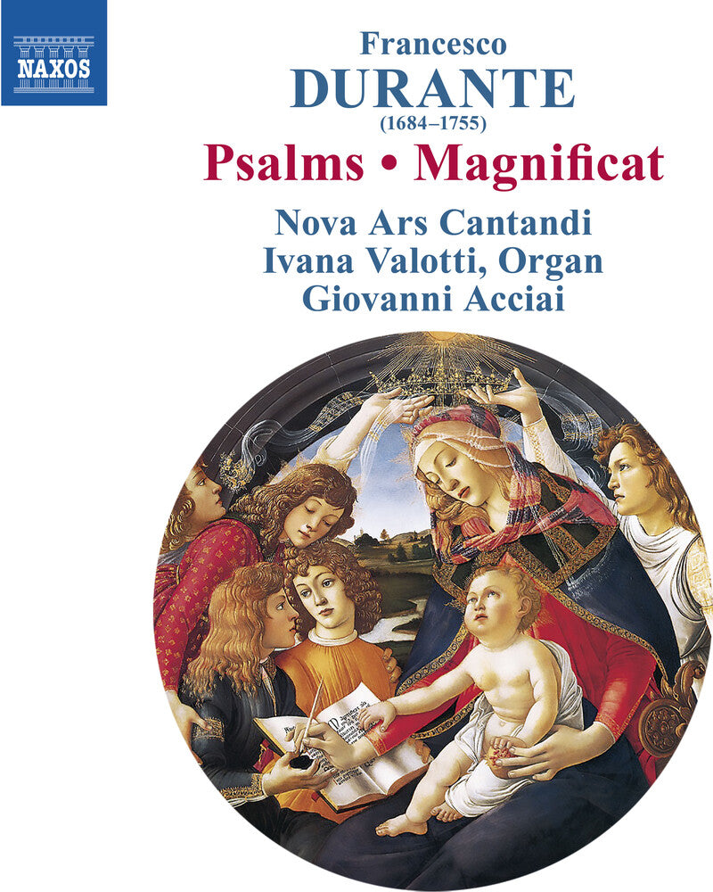 the album cover for Durante / Cantandi / Valotti - Psalms & Magnificat