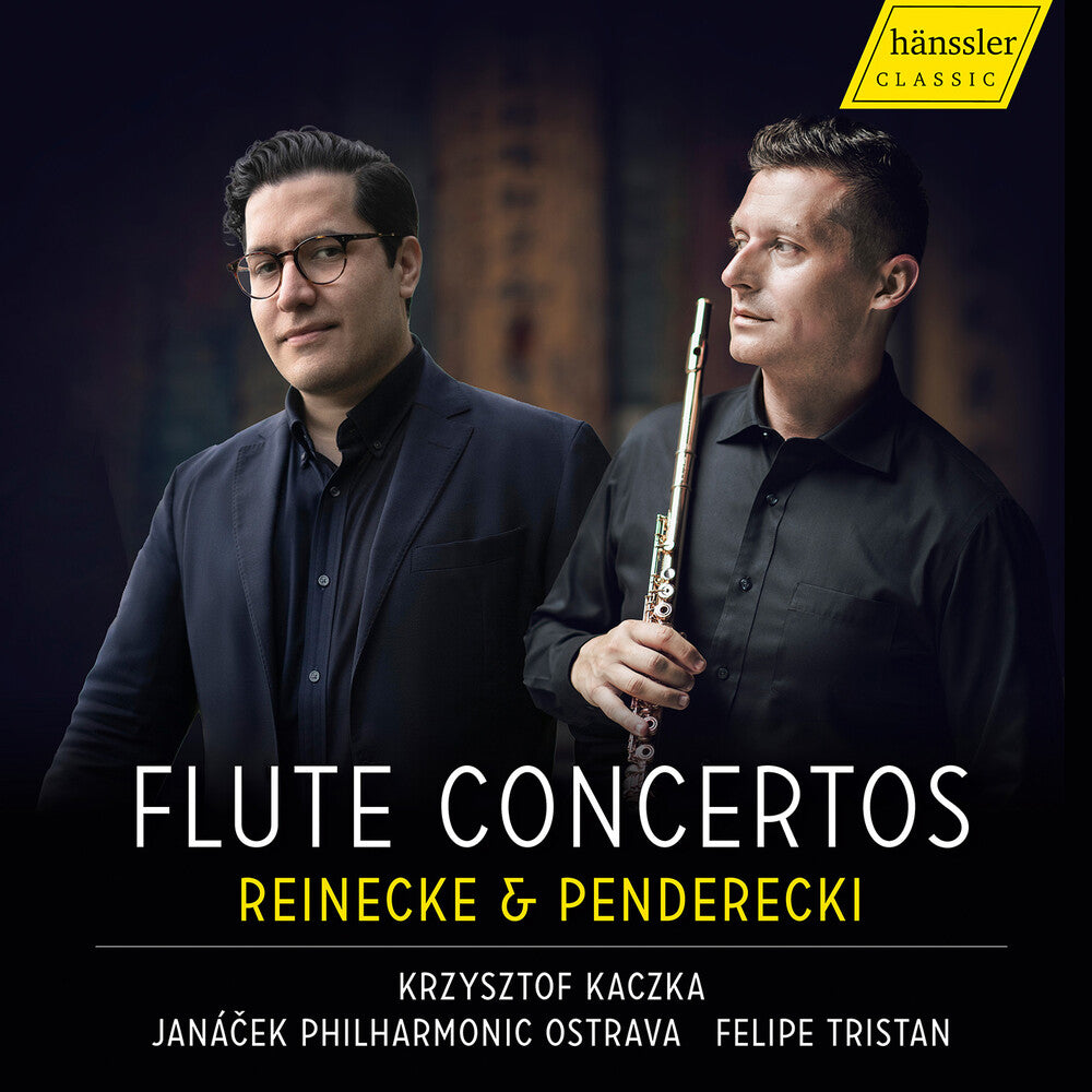the album cover for Penderecki / Reinecke / Kaczka - Flute Concertos