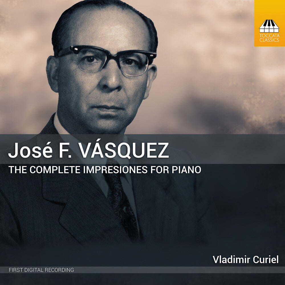 the album cover for Vasquez / Curiel - Complete Impresiones For Piano