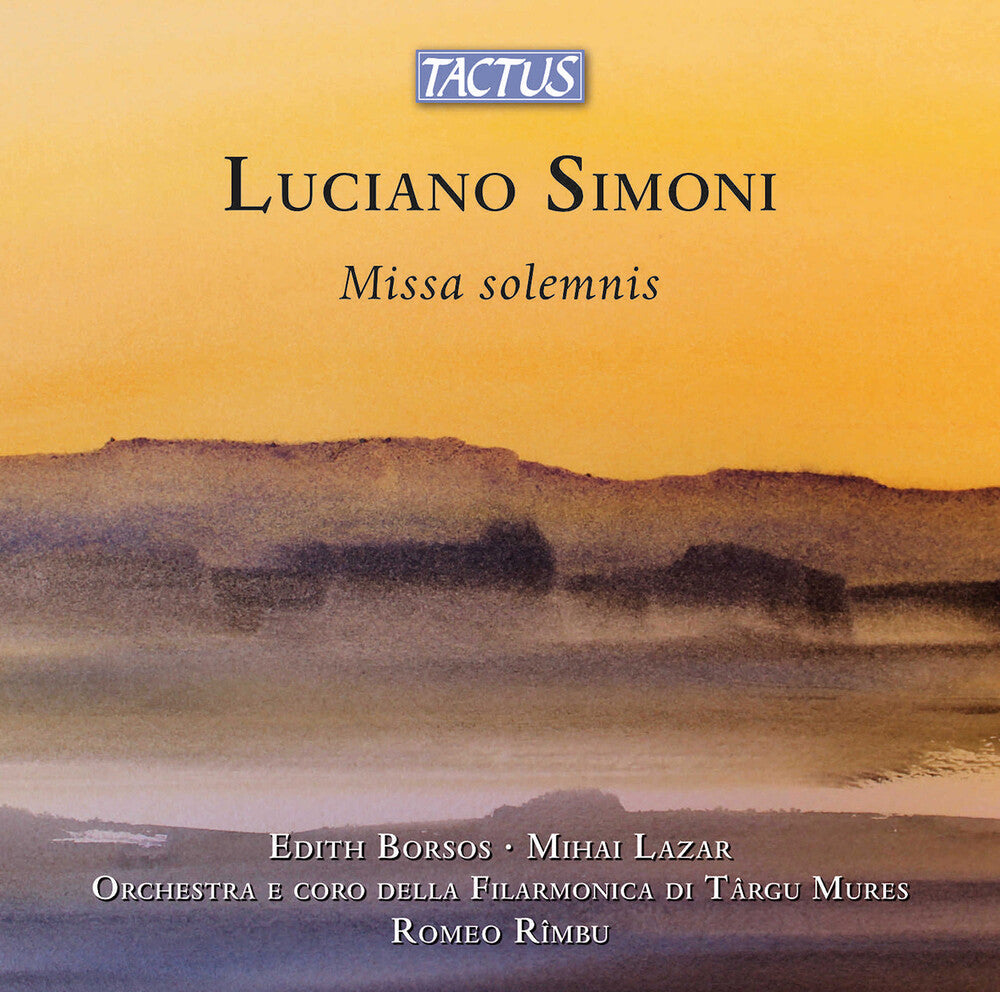 the album cover for Simoni / Borsos / Lazar - Missa Solemnis