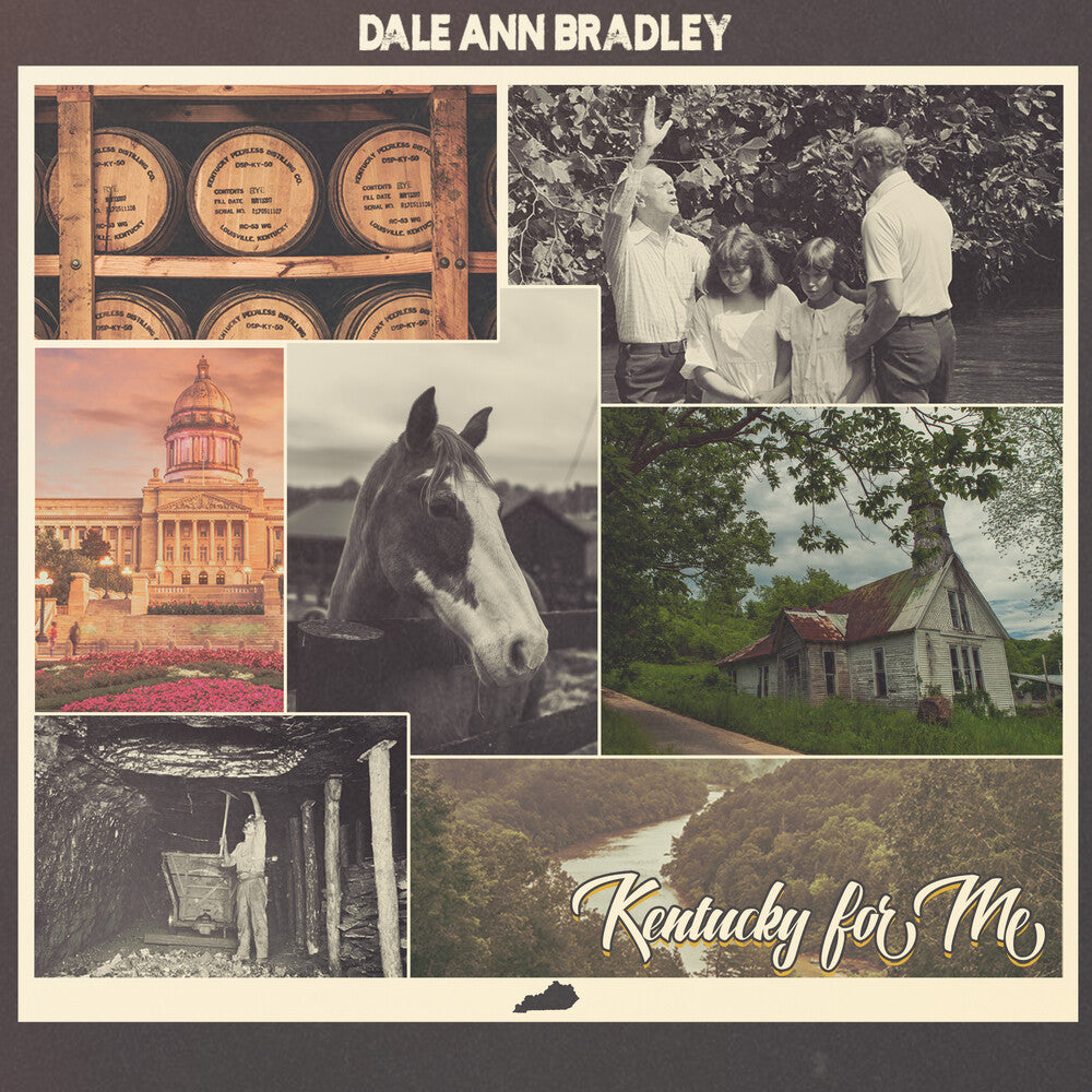 the album cover for Dale Bradley  Ann - Kentucky For Me