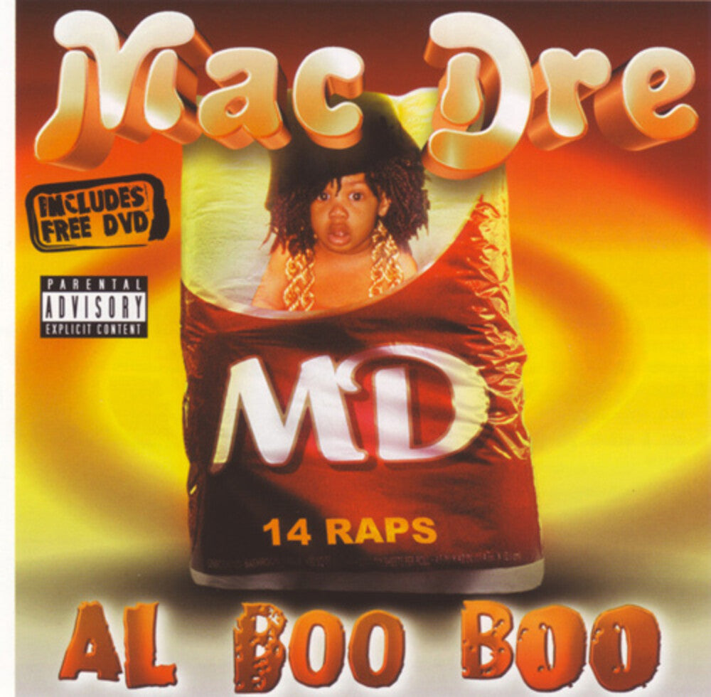 the album cover for Mac Dre - Al Boo Boo - Yellow/Orange [Colored Vinyl] (Org) (Ylw)