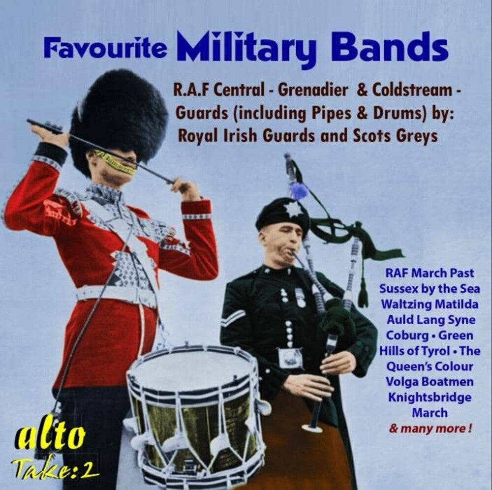 the album cover for R.A.F. Central Band - Favourite Military Bands - Best New Collection!