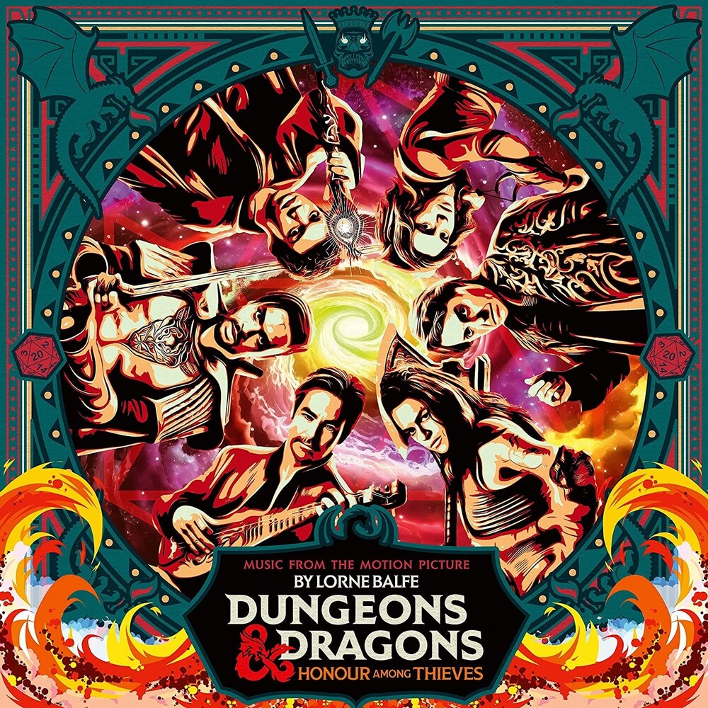 the album cover for Lorne Balfe - Dungeons & Dragons: Honor Among Thieves (Soundtrack) [2 LP]