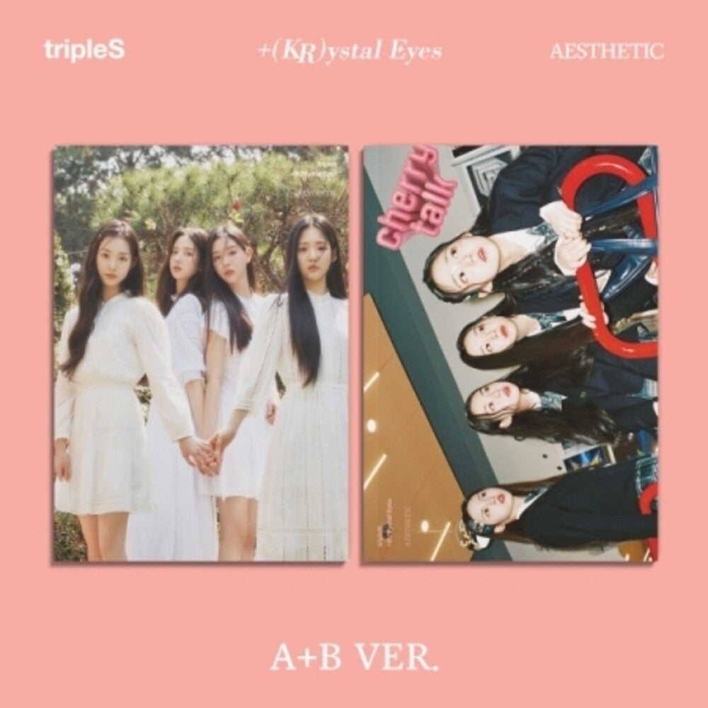 the album cover for Triples - +(Kr)Ystal Eyes - Aesthetic - Random Cover (Post)