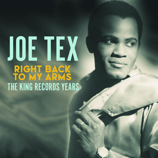 the album cover for Joe Tex - Right Back To My Arms (Mod)