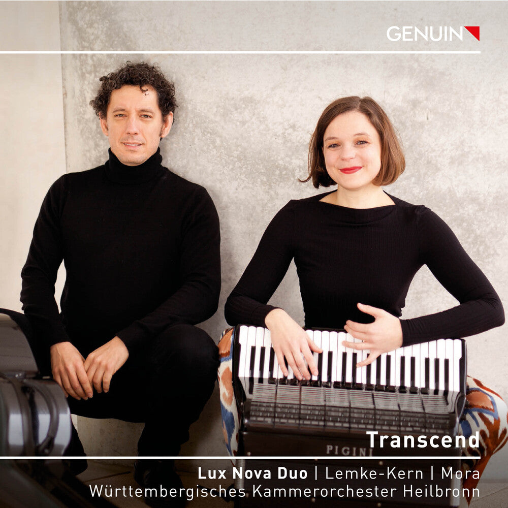 the album cover for Brouwer / Docx / Schmidl - Transcend