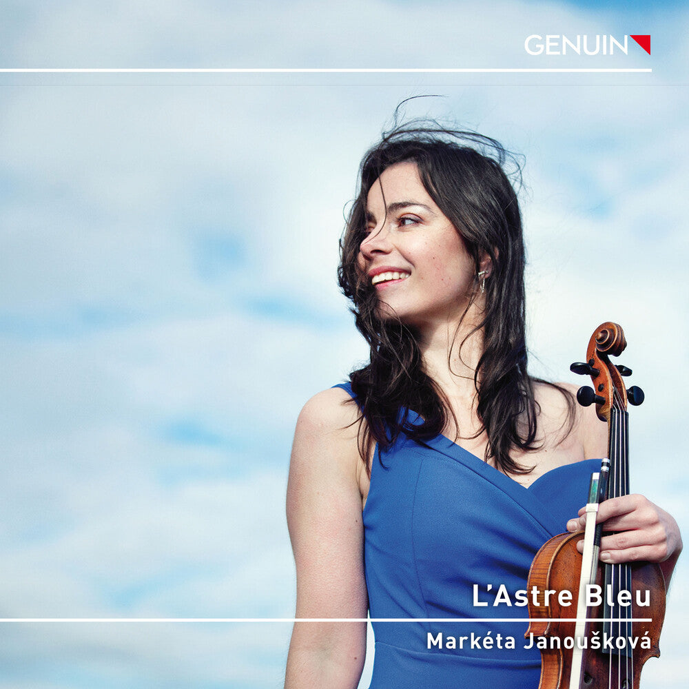 the album cover for Hindemith / Prokofiev / Janouskova - Lastre Bleu