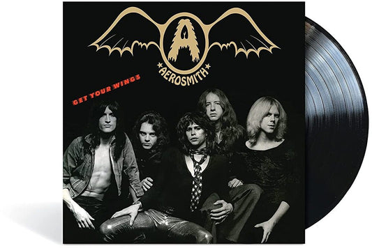 the album cover for Aerosmith - Get Your Wings [LP]