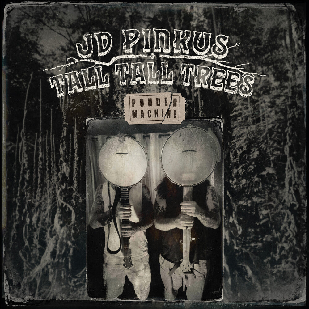 the album cover for Jd Pinkus  & Tall Tall Trees - Ponder Machine [Clear Vinyl]