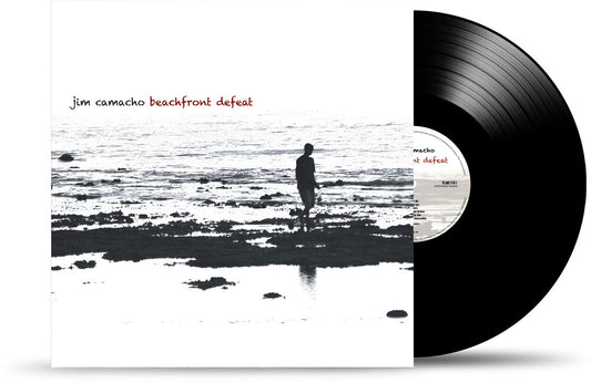 the album cover for Jim Camacho - Beachfront Defeat [Limited Edition]