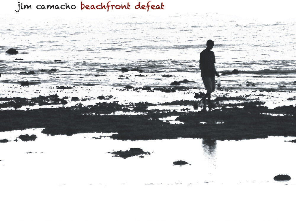 the album cover for Jim Camacho - Beachfront Defeat [With Booklet] (Exp)