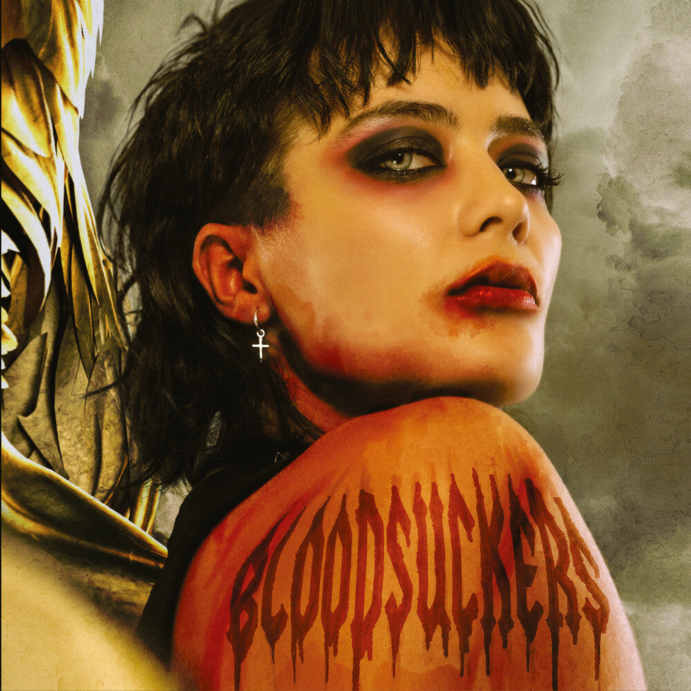 the album cover for Saint Agnes - Bloodsuckers