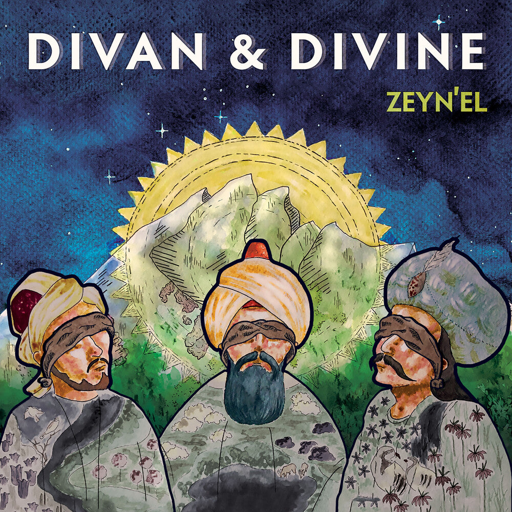 the album cover for Zeyn El - Divan & Divine