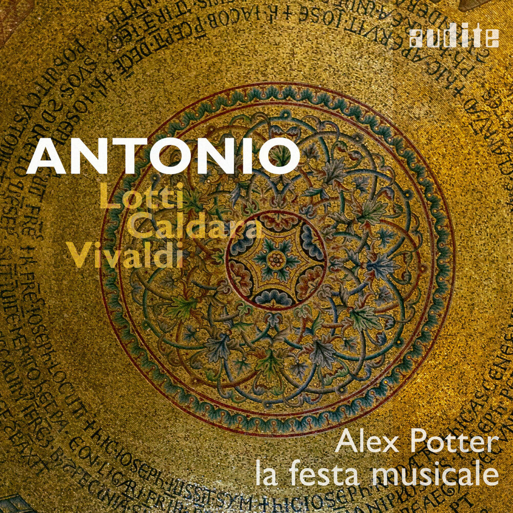 the album cover for Caldara / Lotti / Vivaldi - Antonio