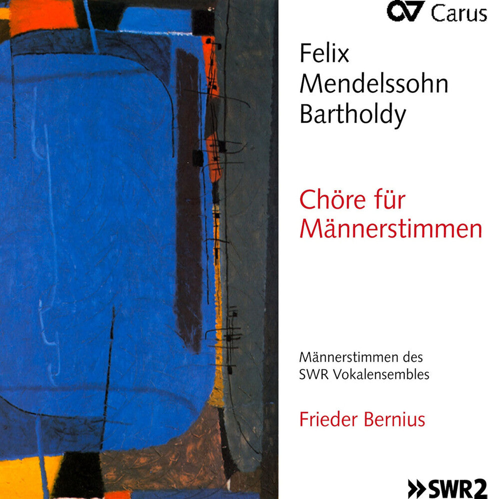 the album cover for Mendelssohn / Bernius / Kaplan - Maennerchoere