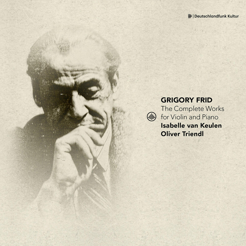 the album cover for Frid / Triendl / Keulen - Complete Works For Violin & Piano
